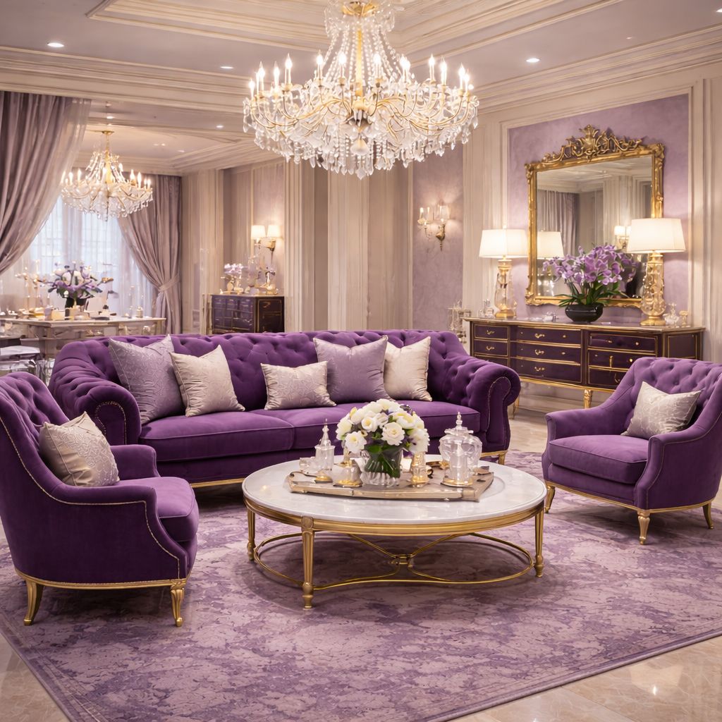 المفروشات الفاخرة