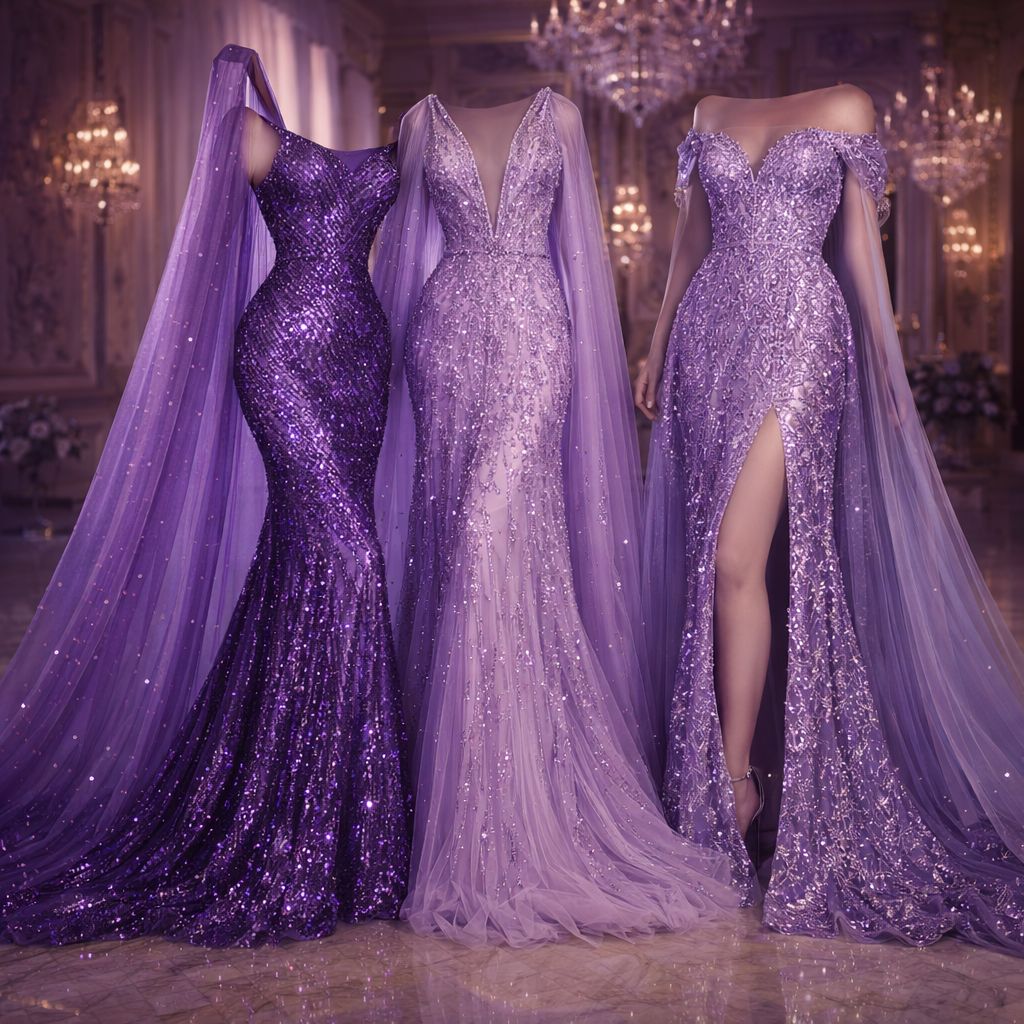 الأزياء وفساتين السهرة